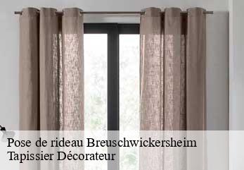 Pose de rideau  breuschwickersheim-67112 Tapissier Décorateur