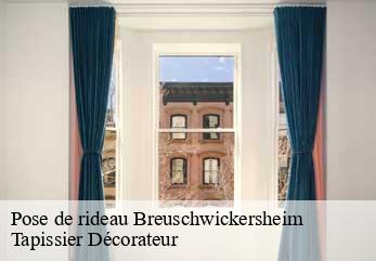 Pose de rideau  breuschwickersheim-67112 Tapissier Décorateur