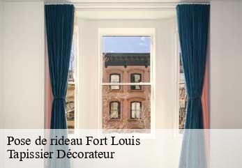 Pose de rideau  fort-louis-67480 Tapissier Décorateur