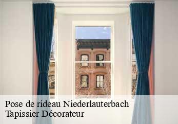 Pose de rideau  niederlauterbach-67630 Tapissier Décorateur