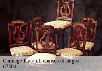 Cannage fauteuil, chaises et sièges  achenheim-67204 Tapissier Décorateur