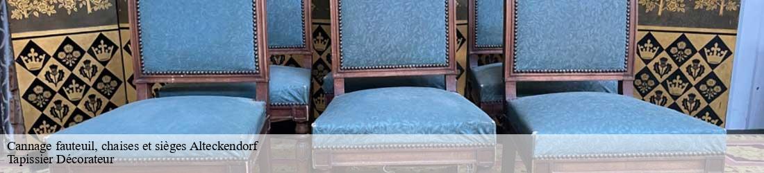 Cannage fauteuil, chaises et sièges  alteckendorf-67270 Tapissier Décorateur