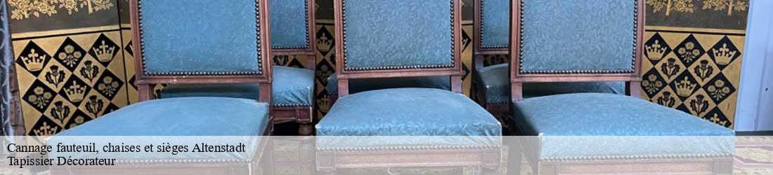 Cannage fauteuil, chaises et sièges  altenstadt-67160 Tapissier Décorateur