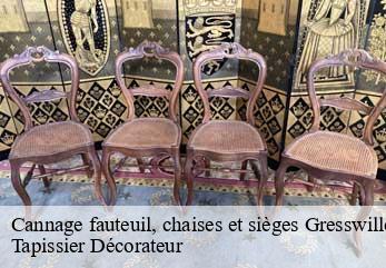 Cannage fauteuil, chaises et sièges  gresswiller-67190 Tapissier Décorateur