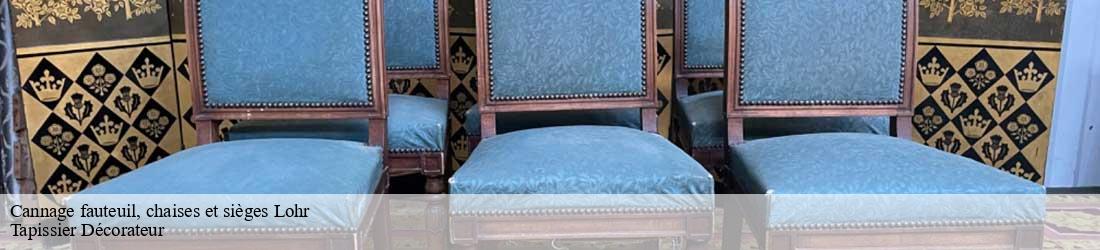 Cannage fauteuil, chaises et sièges  lohr-67290 Tapissier Décorateur