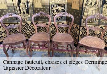 Cannage fauteuil, chaises et sièges  oermingen-67970 Tapissier Décorateur