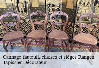 Cannage fauteuil, chaises et sièges  rangen-67310 Tapissier Décorateur